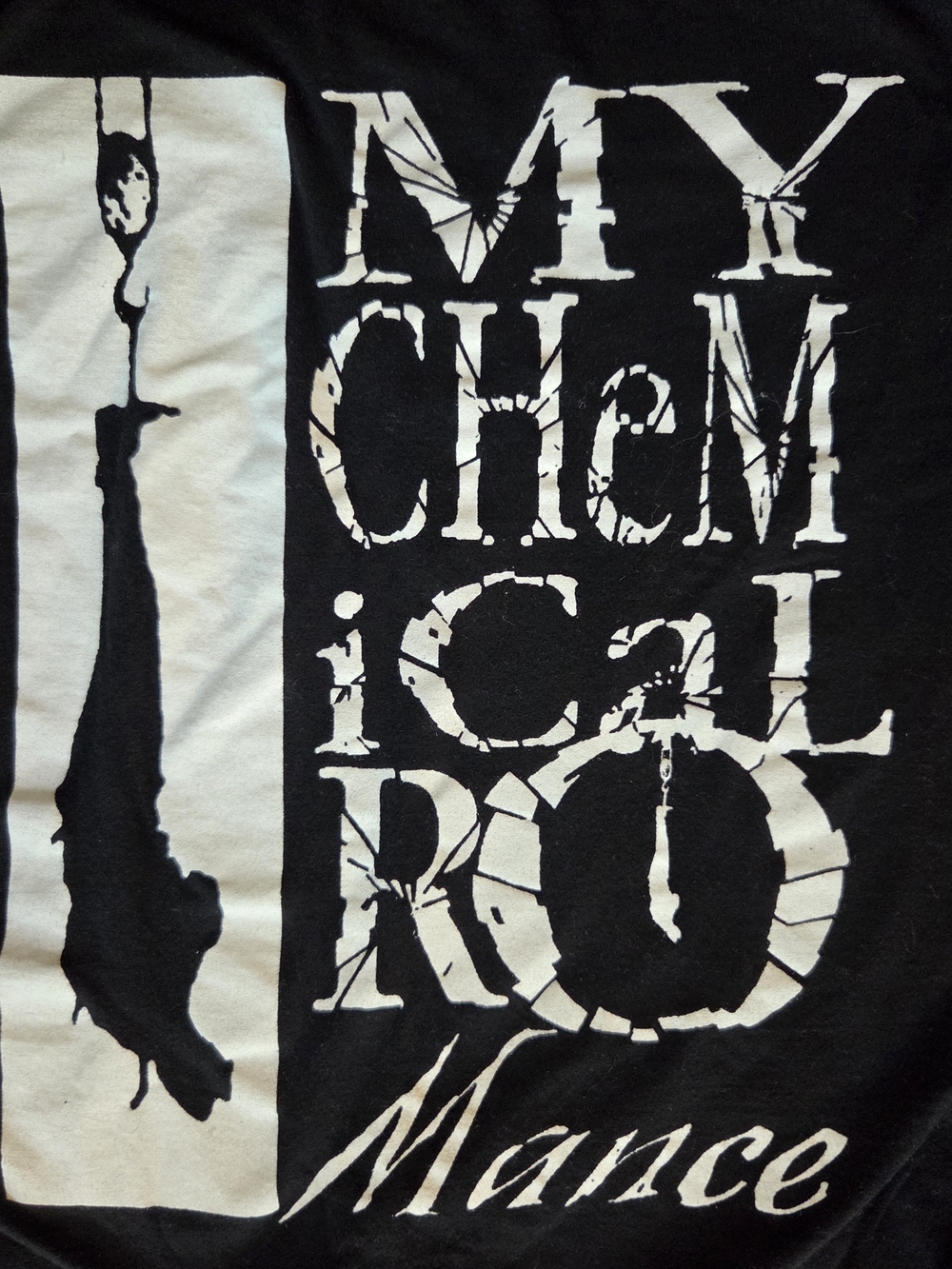 Vintage Early 00s My Chemical Romance Hangman Shirt Medium Pacific Tag